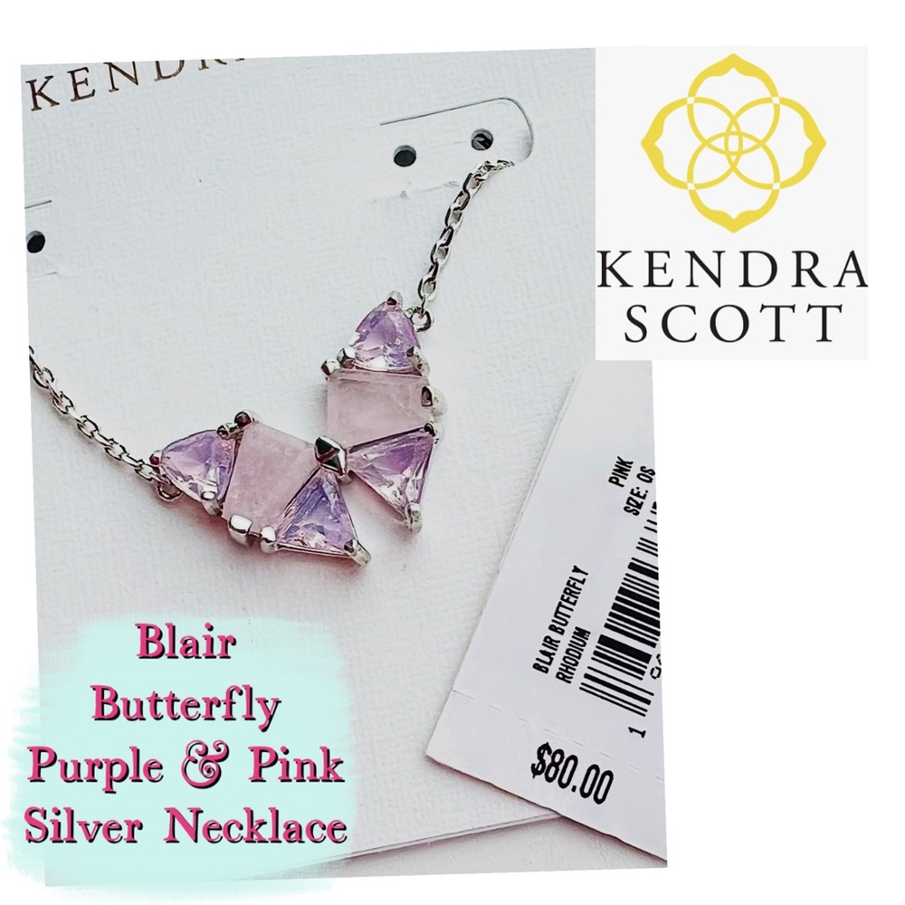Kendra Scott, Butterfly Necklace, with Kendra’s Yellow, Gift Box & Pouch, NWT! - Picture 5 of 15